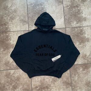 Fear of God Essentials Arch
Logo Hoodie Jet Black XS